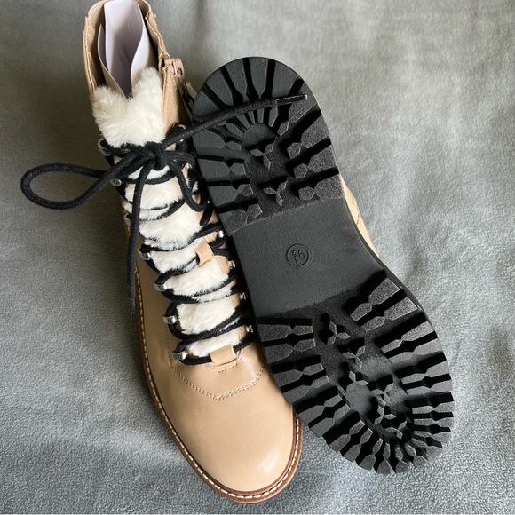 Women's Leighton Hiking Boots Taupe - A New Day™ 9.5 - Picture 8 of 8